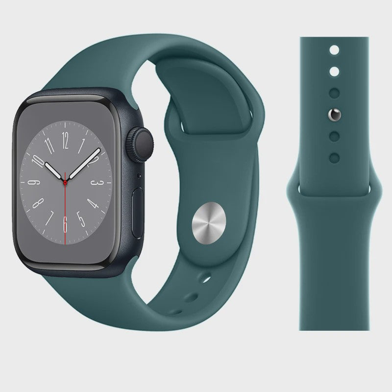 Sport Siliconen Bandje voor Apple Watch 38-49mm - Serie 1 t/m 11, SE, Ultra