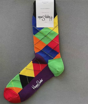 Happy Socks Heren Sokken Katoen - Maat 41-46 EU
