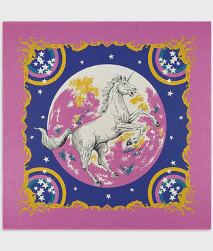 Unisex Katoenen Bandana met Dierenprint & Paisley Motief - Veelzijdig te Dragen
