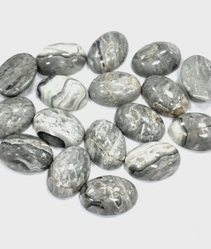 10x Kristal Cabochons Ovaal 13x18mm - Natuurlijke Helende Stenen voor Sieraden Maken