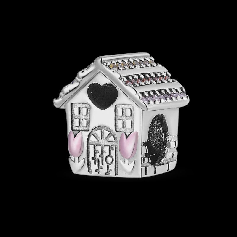 925 Sterling Zilveren Bedel 'Mom Love' - Perfect Cadeau voor Moederdag en Verjaardag