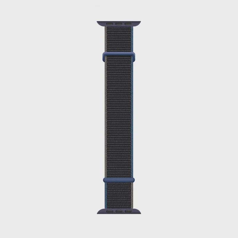 Nylon Sportband voor Apple Watch (38-49mm) - Ademend & Verstelbaar met Klittenband