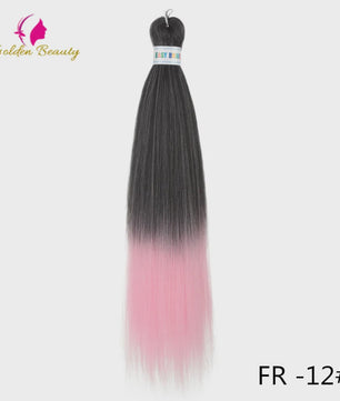 26 Inch Ombre Kleuren Vlechtsel Haar Synthetisch Pre-stretched Jumbo Braids Haar voor Cosplay & Pruiken
