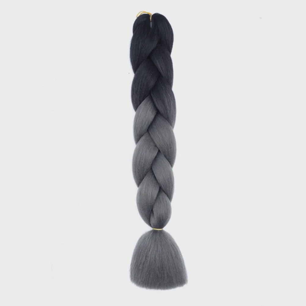 24 Inch Jumbo Braiding Hair Synthetisch Haar Ombre Crochet Braid Extensions voor Dames
