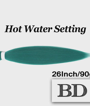 Pre-stretched Braiding Hair 26 Inch - Synthetische Haarverlengingen voor Crochet Braids in Kleuren