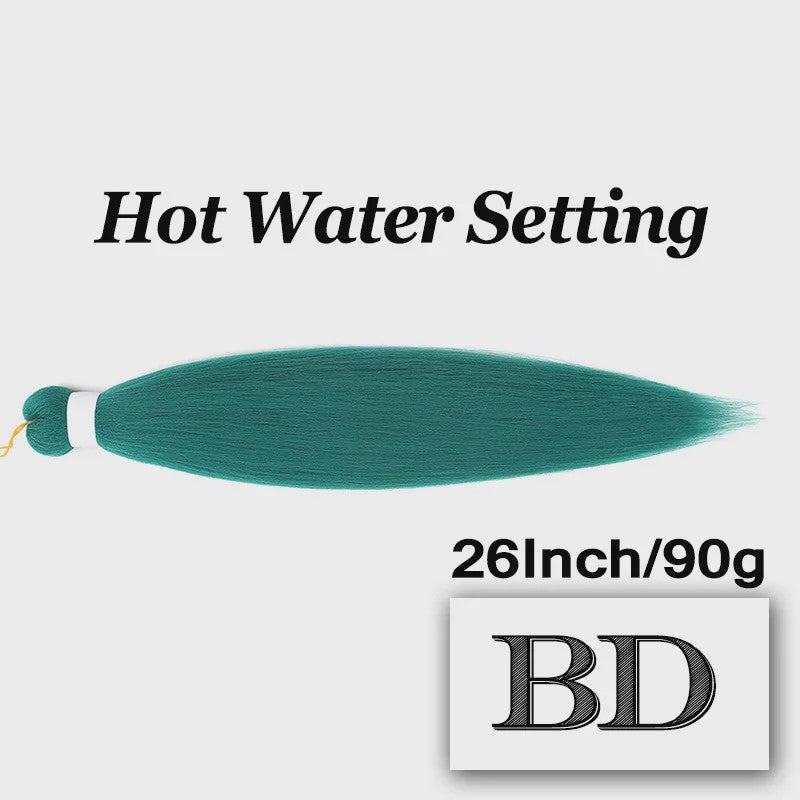 Pre-stretched Braiding Hair 26 Inch - Synthetische Haarverlengingen voor Crochet Braids in Kleuren