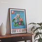 Japanse Koi Vis & Okinawa Vintage Poster - Japandi Wanddecoratie