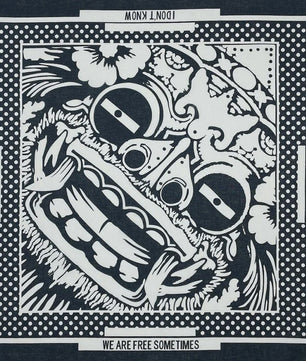 Skull Bandana Katoen - Hip Hop Stijl Hoofddoek & Accessoire