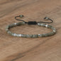 Natuurlijke Blauwe Emperor Steen Kralen Armband - Verstelbaar & Uniek