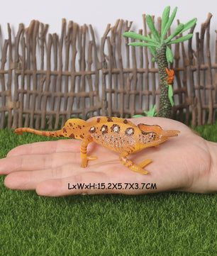 Realistische Reptielen Speelgoedset: Kameleon, Leguaan, Baardagaam & Meer