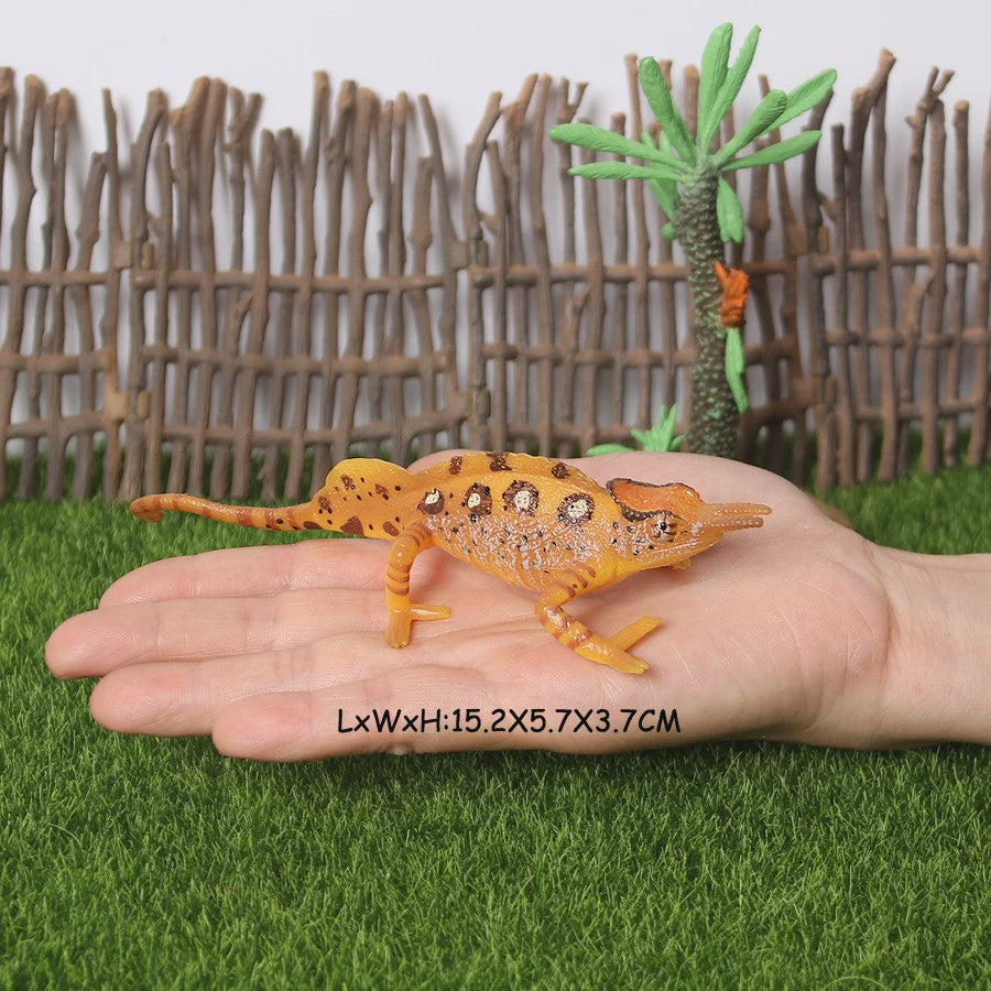 Realistische Reptielen Speelgoedset: Kameleon, Leguaan, Baardagaam & Meer