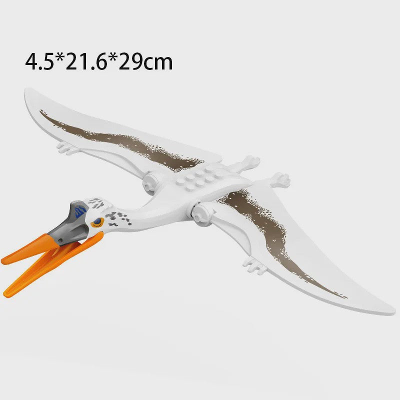 Grote Dinosaurus Bouwstenen Set - T-Rex, Velociraptor & Meer - Speelgoed voor Kinderen