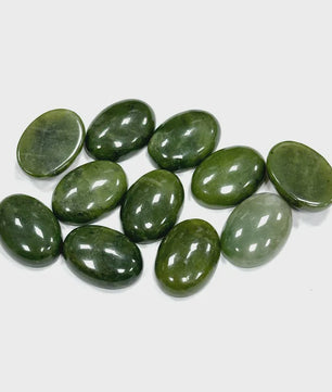 10x Kristal Cabochons Ovaal 13x18mm - Natuurlijke Helende Stenen voor Sieraden Maken