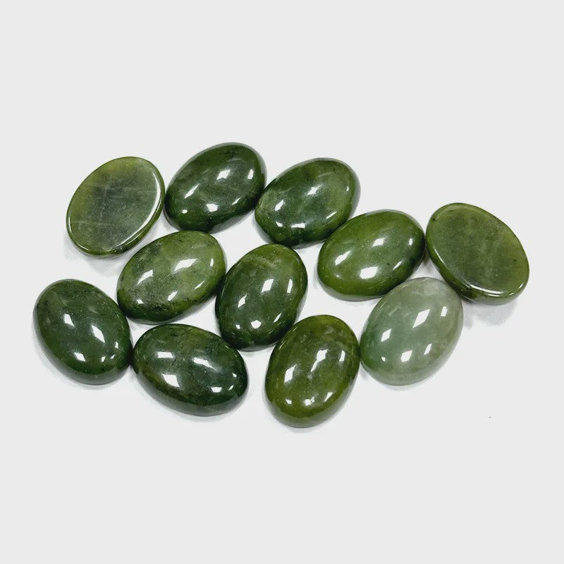 10x Kristal Cabochons Ovaal 13x18mm - Natuurlijke Helende Stenen voor Sieraden Maken