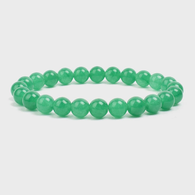 Natuurstenen Kralen Armband - Amethist, Aquamarijn, Jade & meer