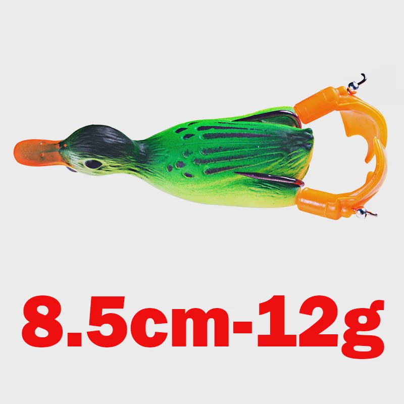Realistische Eenden Vissen Lokaas - 8.5cm, 12g - Perfect voor Baars, Karper & Snoek