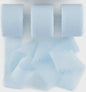 Handgemaakte Satijn Chiffon Lint Set - 3 Rollen van 5m met Rafeleffect voor Bruiloft, Cadeau & DIY Decoratie