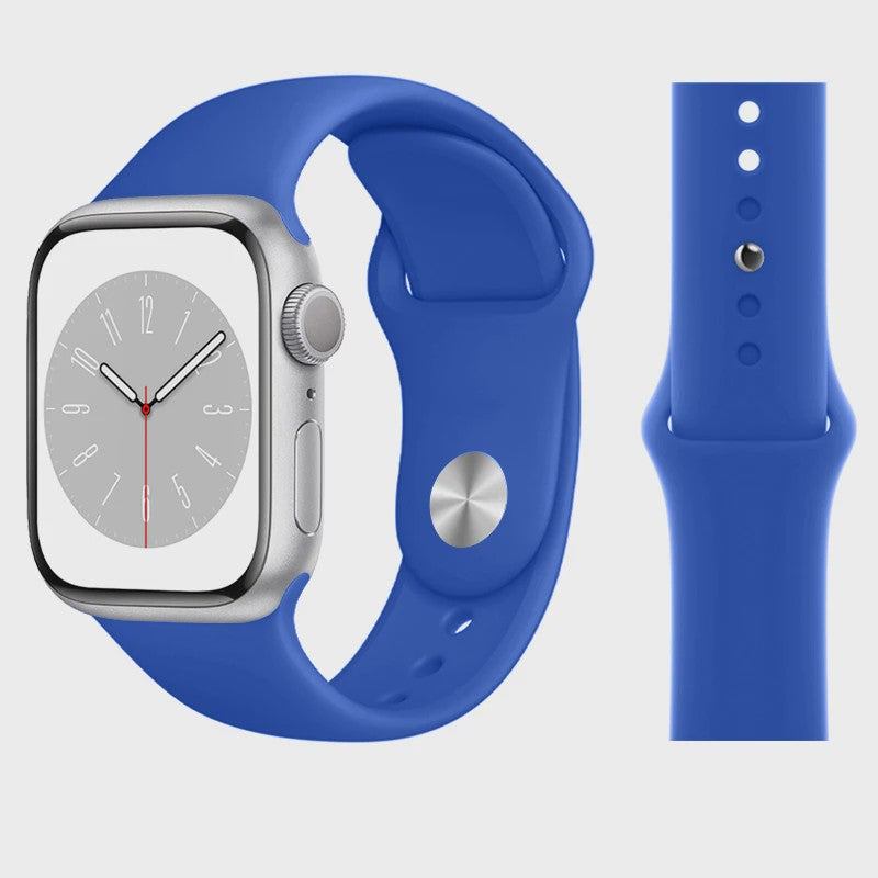 Sport Siliconen Bandje voor Apple Watch 38-49mm - Serie 1 t/m 11, SE, Ultra