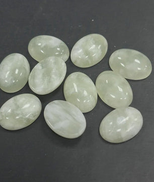 10x Kristal Cabochons Ovaal 13x18mm - Natuurlijke Helende Stenen voor Sieraden Maken