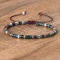 Natuurlijke Blauwe Emperor Steen Kralen Armband - Verstelbaar & Uniek