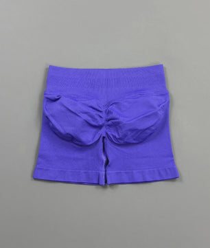 HISTELLO Seamless Biker Shorts Dames - Low Waist Scrunch Butt voor Fitness & Yoga