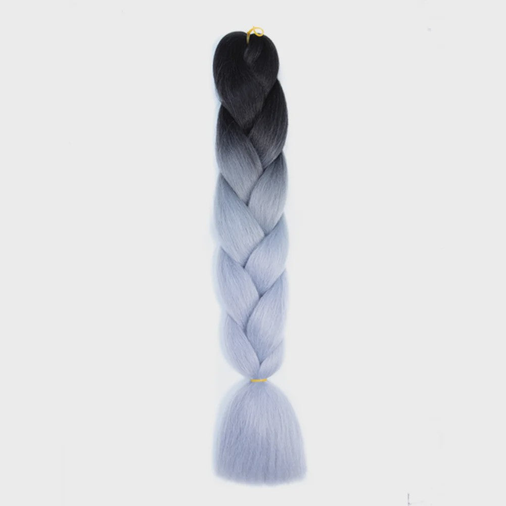 24 Inch Jumbo Braiding Hair Synthetisch Haar Ombre Crochet Braid Extensions voor Dames