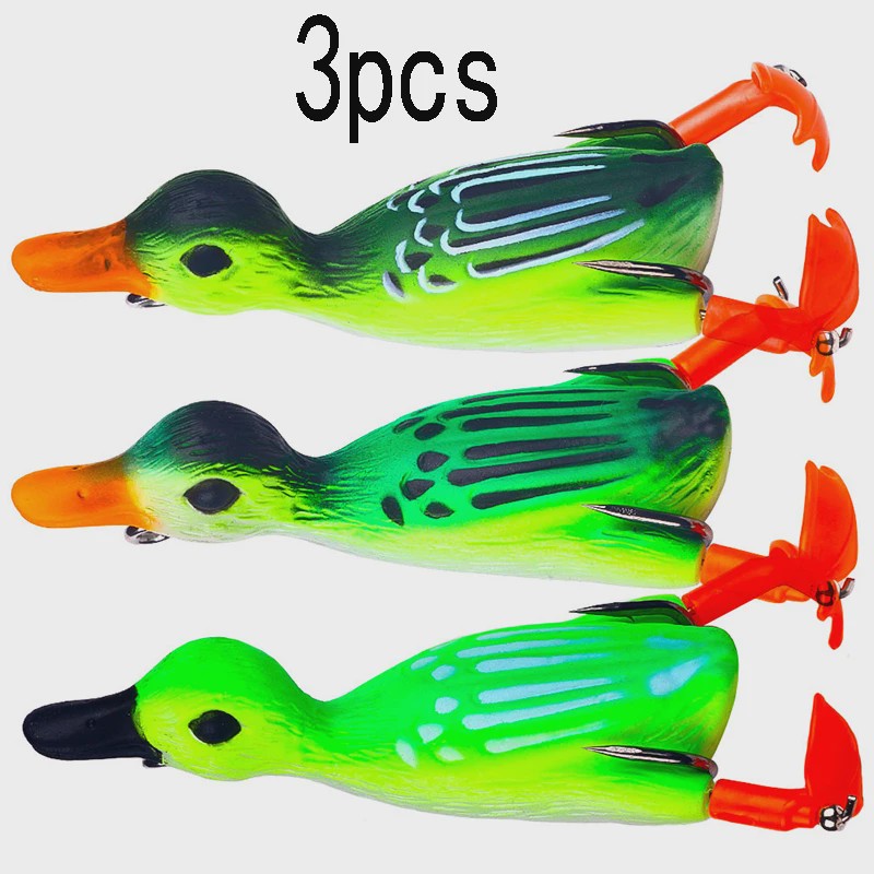 Realistische Eenden Vissen Lokaas - 8.5cm, 12g - Perfect voor Baars, Karper & Snoek