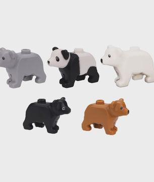 Bouwstenen Dierenpark & Boerderij: Varkens, Kippen, Panda's, Olifanten en Meer - Speelgoed Bouwpakket