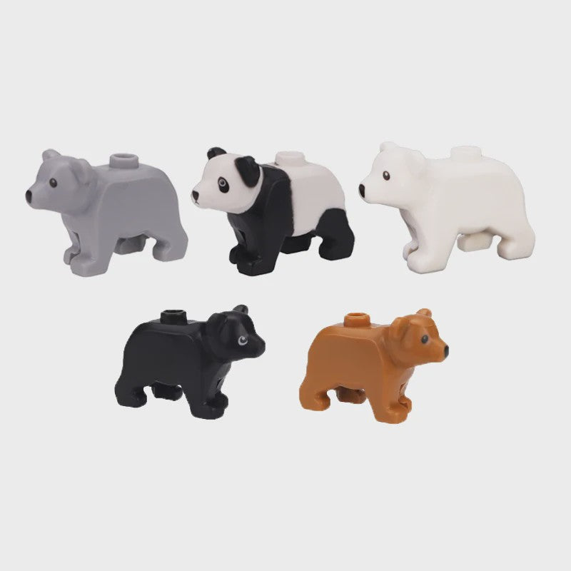 Bouwstenen Dierenpark & Boerderij: Varkens, Kippen, Panda's, Olifanten en Meer - Speelgoed Bouwpakket