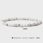 Natuursteen Armband met Kwarts, Kattenoog, Jades & Aquamarijn Kralen - Stretch Bangle voor Dames & Heren