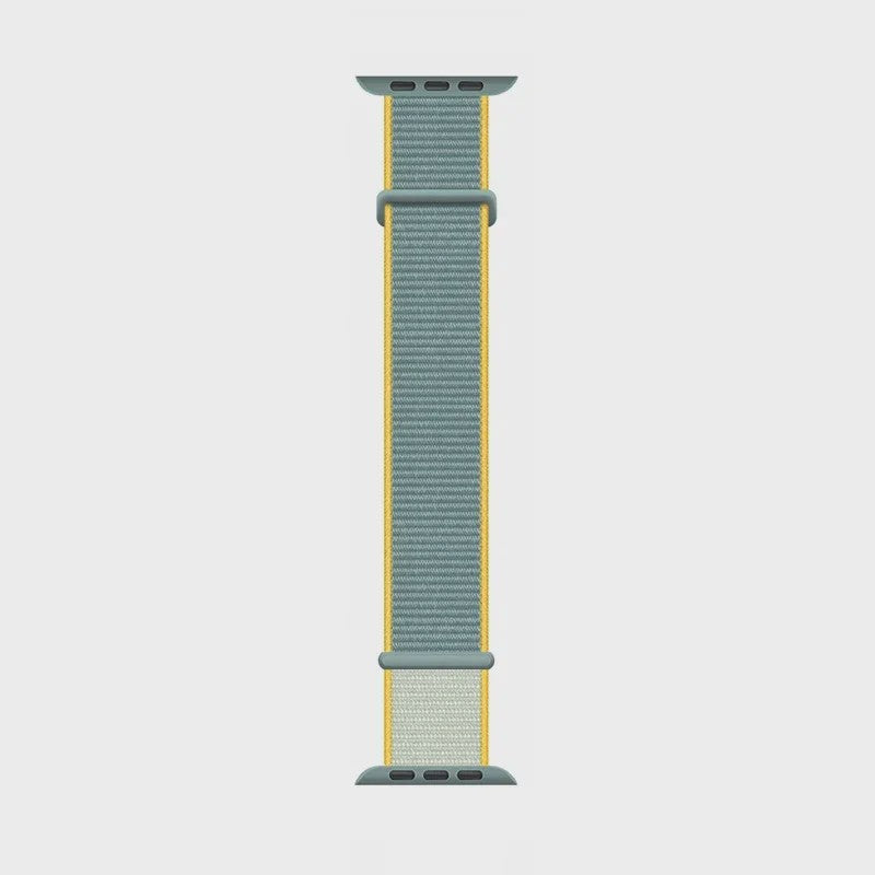 Nylon Sportband voor Apple Watch (38-49mm) - Ademend & Verstelbaar met Klittenband