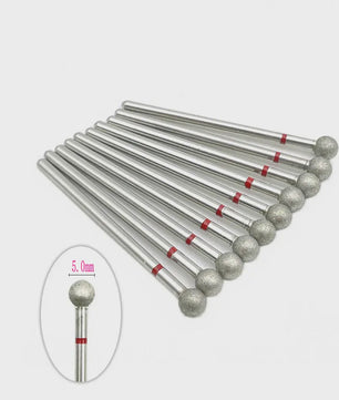 10x Diamant Freesbits Set - 2.35mm Schacht voor Tandheelkunde & Nagelstyling