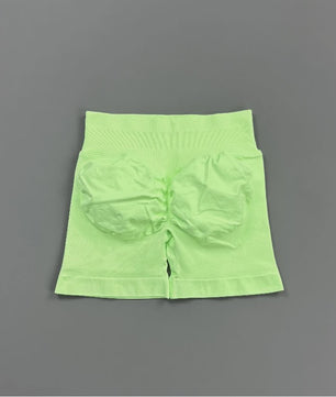 HISTELLO Seamless Biker Shorts Dames - Low Waist Scrunch Butt voor Fitness & Yoga