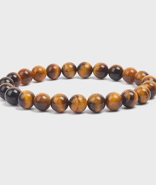 Natuurstenen Kralen Armband - Amethist, Aquamarijn, Jade & meer