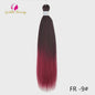 26 Inch Ombre Kleuren Vlechtsel Haar Synthetisch Pre-stretched Jumbo Braids Haar voor Cosplay & Pruiken
