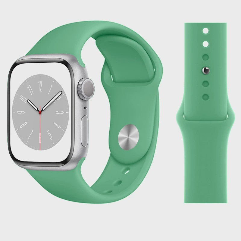 Sport Siliconen Bandje voor Apple Watch 38-49mm - Serie 1 t/m 11, SE, Ultra