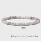 Natuursteen Armband met Kwarts, Kattenoog, Jades & Aquamarijn Kralen - Stretch Bangle voor Dames & Heren