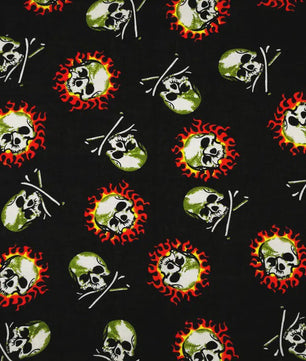 Skull Bandana Katoen - Hip Hop Stijl Hoofddoek & Accessoire
