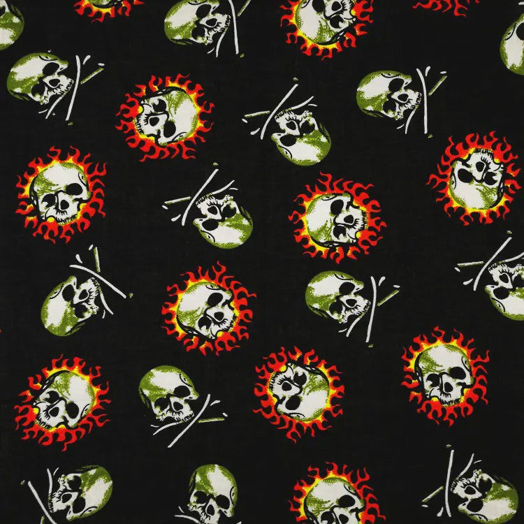 Skull Bandana Katoen - Hip Hop Stijl Hoofddoek & Accessoire