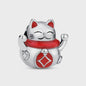 925 Sterling Zilveren Bedel Lucky Cat - Chinees Nieuwjaar & Japanse Stijl Hanger voor Dames Armbanden & Kettingen