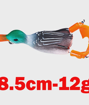 Realistische Eenden Vissen Lokaas - 8.5cm, 12g - Perfect voor Baars, Karper & Snoek