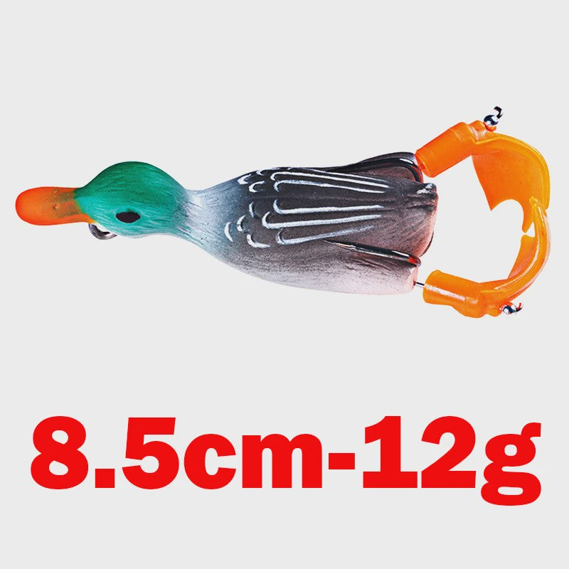 Realistische Eenden Vissen Lokaas - 8.5cm, 12g - Perfect voor Baars, Karper & Snoek