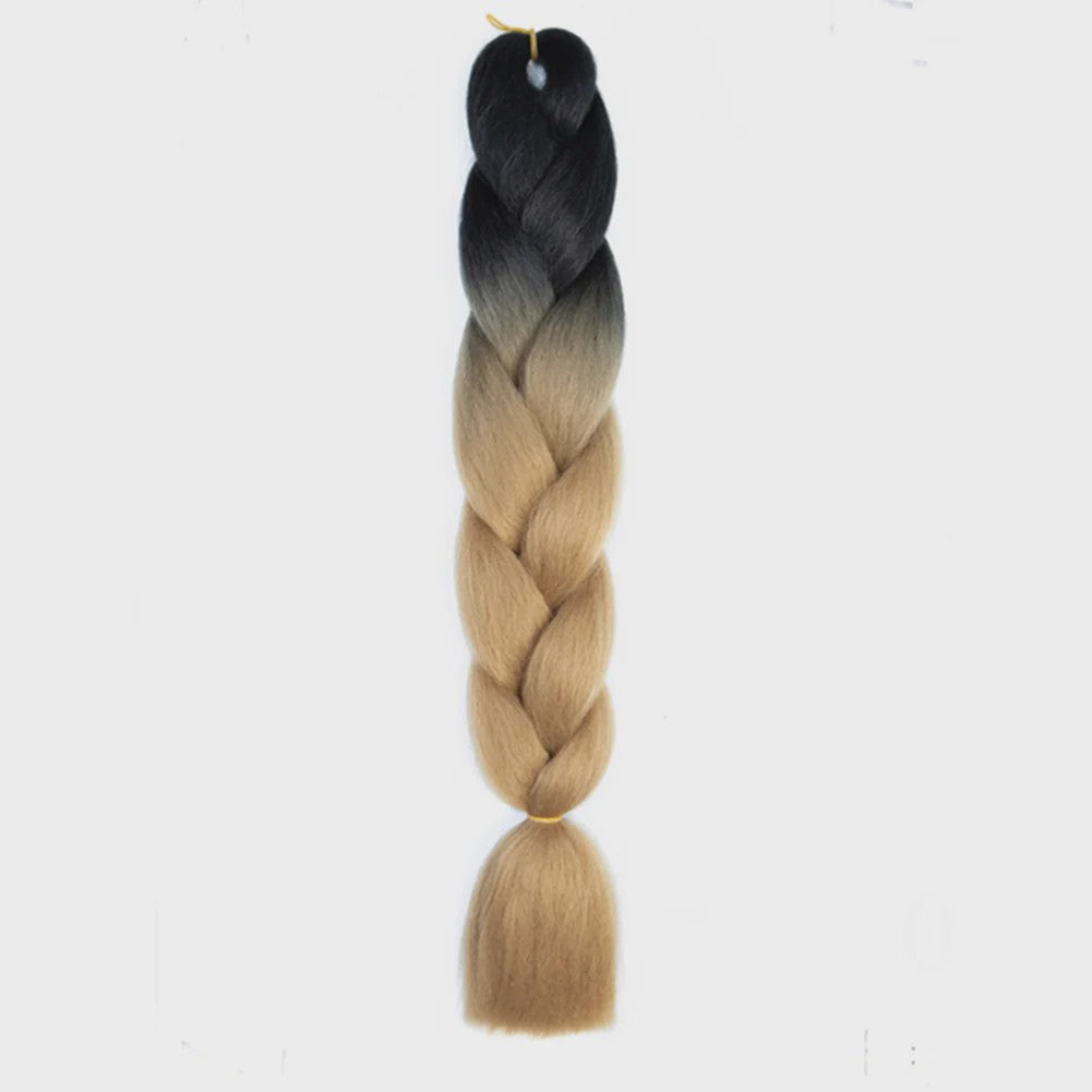 24 Inch Jumbo Braiding Hair Synthetisch Haar Ombre Crochet Braid Extensions voor Dames