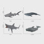 Plastic Dieren Speelgoed Collectie: Zee, Land & Insecten Miniatuur Set voor Kinderen