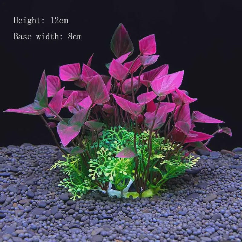Kunstplanten Aquarium Set - Levendige Decoratie voor Vissenkom en Waterplanten