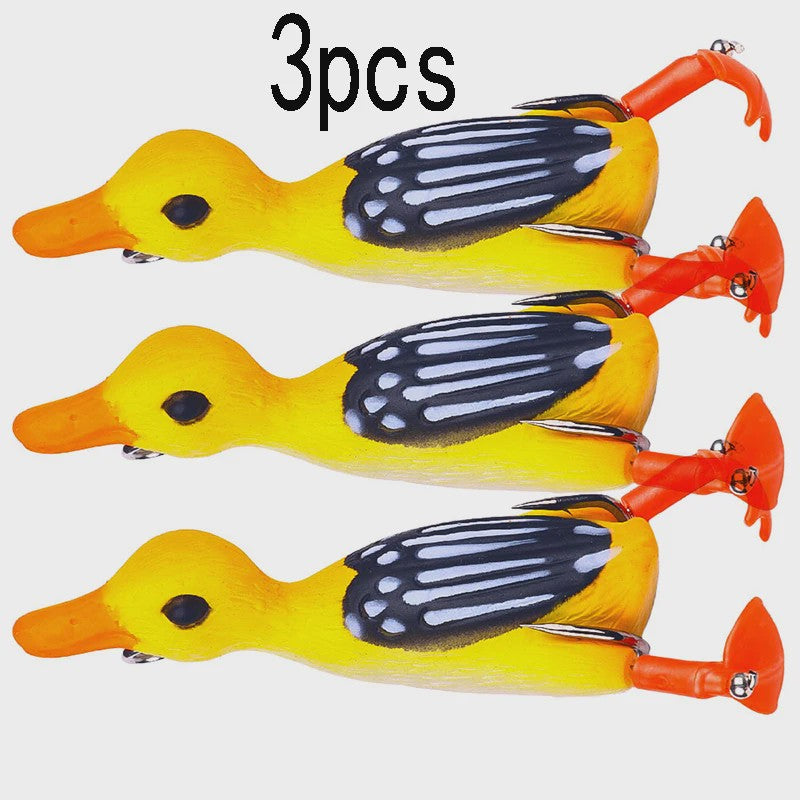 Realistische Eenden Vissen Lokaas - 8.5cm, 12g - Perfect voor Baars, Karper & Snoek