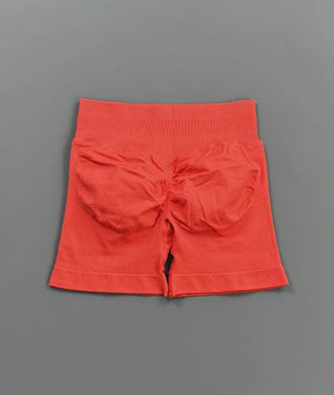 HISTELLO Seamless Biker Shorts Dames - Low Waist Scrunch Butt voor Fitness & Yoga