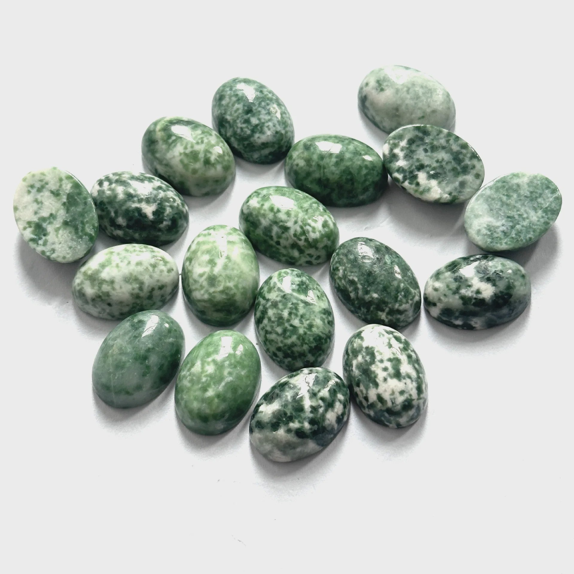 10x Kristal Cabochons Ovaal 13x18mm - Natuurlijke Helende Stenen voor Sieraden Maken