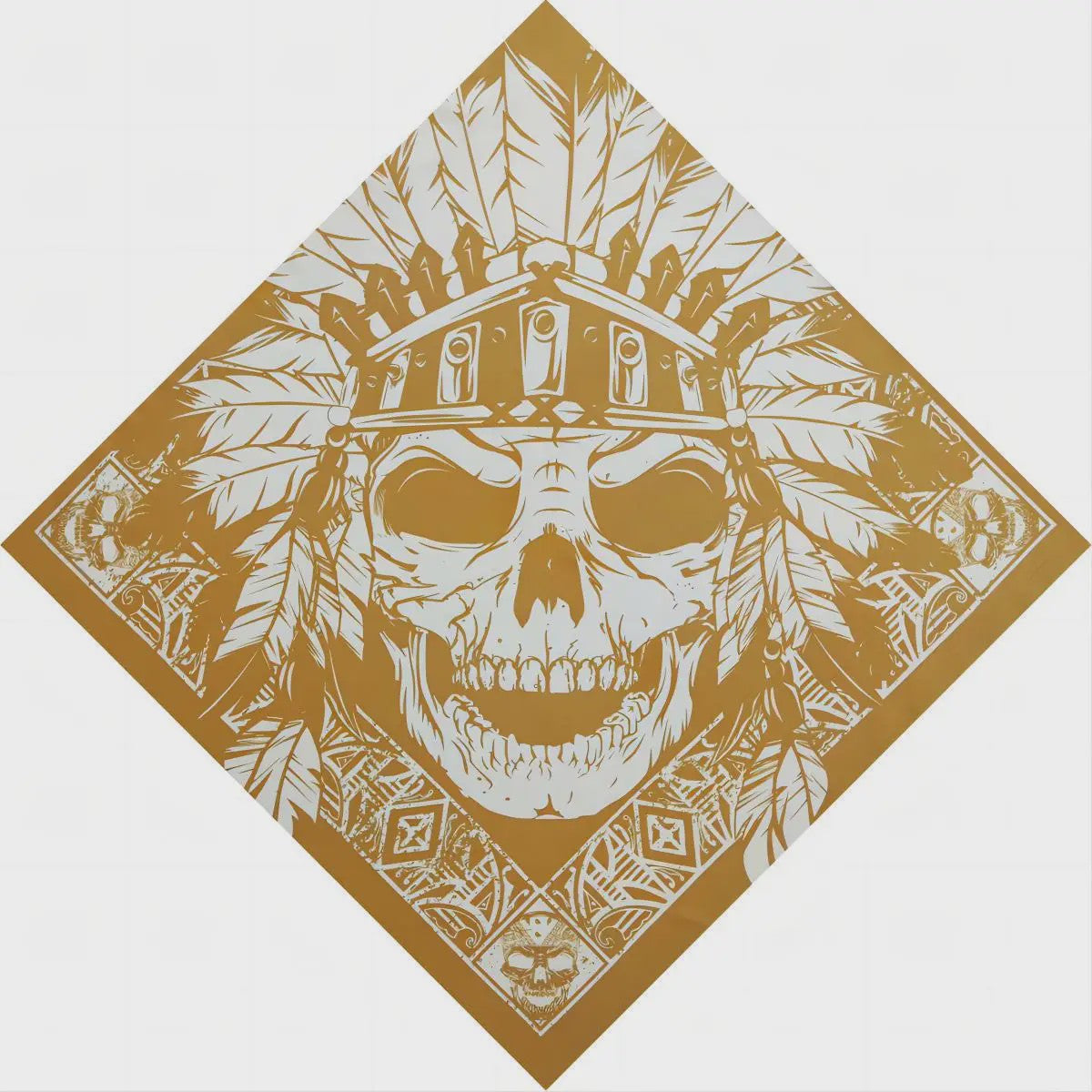 Skull Bandana Katoen - Hip Hop Stijl Hoofddoek & Accessoire
