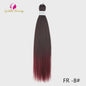26 Inch Ombre Kleuren Vlechtsel Haar Synthetisch Pre-stretched Jumbo Braids Haar voor Cosplay & Pruiken